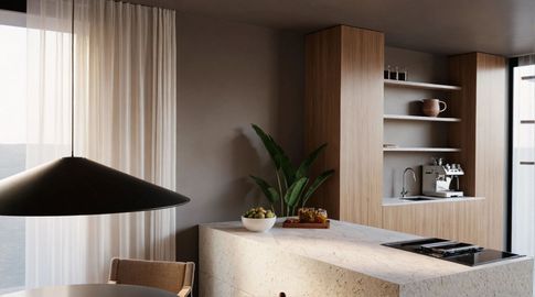 Open Space in stile minimal di 40 di Diletta Castagna Studio Open Space in stile minimal di 40 di Diletta Castagna Studio