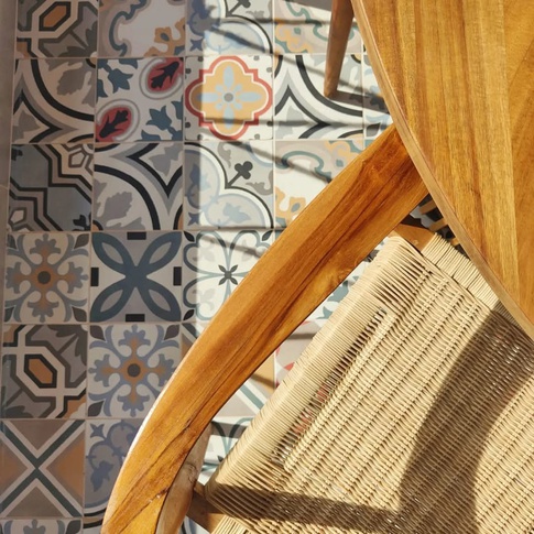 Open Space in stile mediterraneo di 22 di Marila Fasulo Architetto Open Space in stile mediterraneo di 22 di Marila Fasulo Architetto