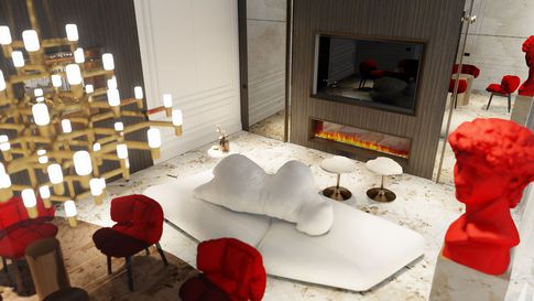 Soggiorno in stile classico di 20 di Salvatore Sito Interior Designer