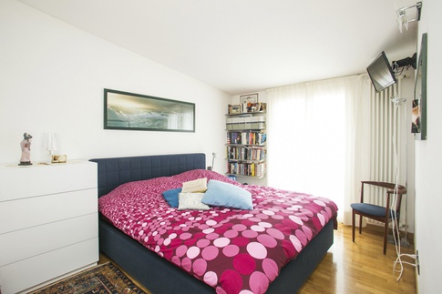 Camera da Letto in stile contemporaneo di 14 di Agostinelli Architetti - Green Interior Design