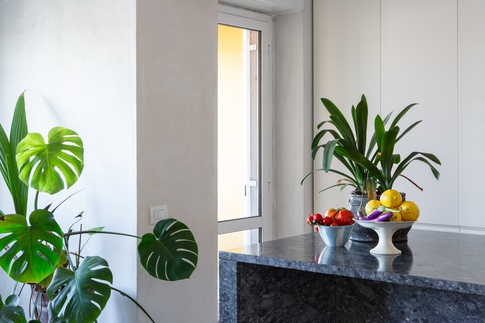 Cucina in stile contemporaneo di 40 di PERIMETRI studio