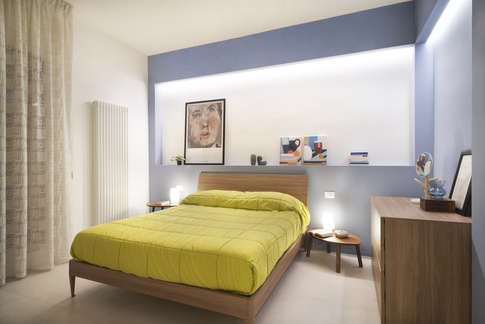 Camera da Letto in stile pop art di 17 di Annalisa Buscarini Ingegnere Edile Architetto