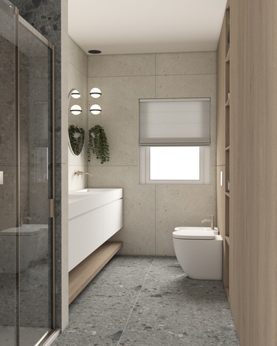 Bagno in stile contemporaneo di 8 di Valentina - Effeatelier_design