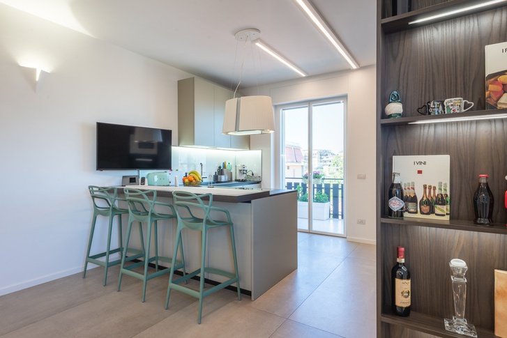 Cucina in stile contemporaneo di 15 di BB1 Architettura & Design