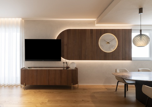 Open Space in stile contemporaneo di 52 di Francesco Cardano Interior Designer