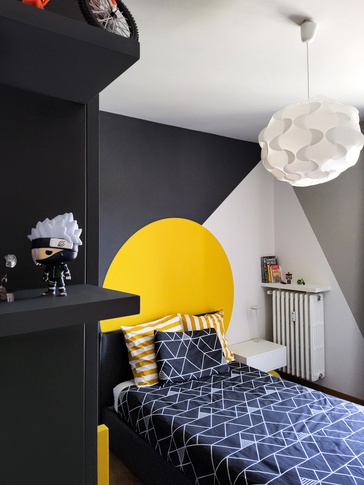 Cameretta Bambini in stile contemporaneo di 15 di Studio MAC