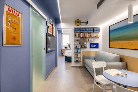 Soggiorno in stile moderno di 20 di alberto4house