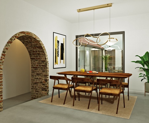 Cucina in stile contemporaneo di 10 di ITArch Interiors Cucina in stile contemporaneo di 10 di ITArch Interiors