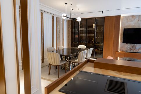 Soggiorno in stile contemporaneo di 25 di Salvatore Sito Interior Designer