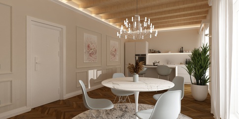 Open Space in stile contemporaneo di 30 di SAMANTHA PASTRELLO INTERIOR DESIGN