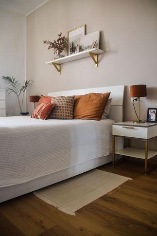 Camera da Letto in stile nordico di 15 di Studio LABventinove