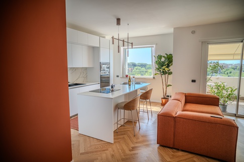 Open Space in stile minimal di 30 di Jessica Damiani architetto Open Space in stile minimal di 30 di Jessica Damiani architetto