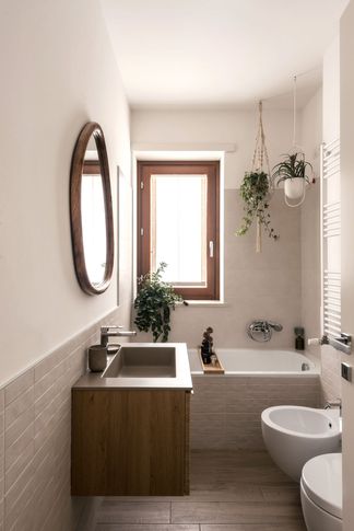 Bagno in stile mediterraneo di 7 di oRganiCa aRCh studio