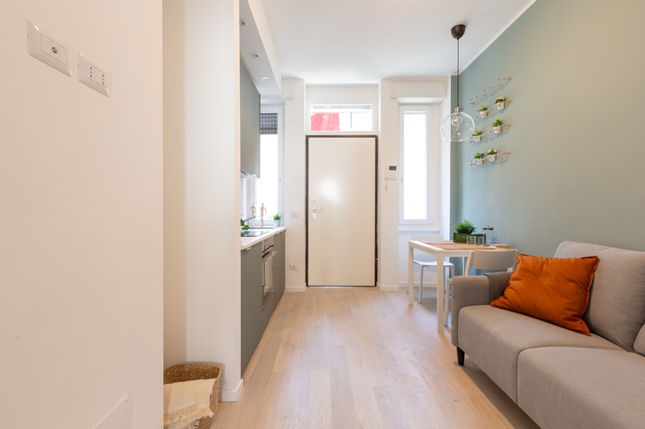 Open Space in stile minimal di 20 di Matteo Martini Architetto