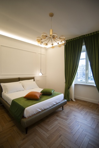 Camera da Letto in stile art deco di 40 di Jerry Caputo & Partners