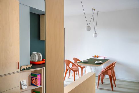 Soggiorno in stile scandinavo di 23 di LATER STUDIO / paola cortesi architetto Soggiorno in stile scandinavo di 23 di LATER STUDIO / paola cortesi architetto