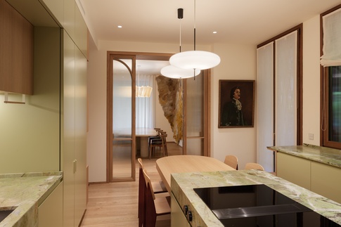Cucina in stile contemporaneo di 25 di NOMADE ARCHITETTURA Cucina in stile contemporaneo di 25 di NOMADE ARCHITETTURA