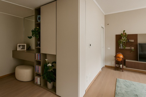 Ingresso in stile contemporaneo di 4 di L'Arco Rosa