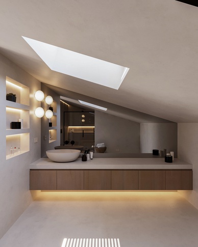 Bagno in stile moderno di 11 di doppiozero interior Bagno in stile moderno di 11 di doppiozero interior