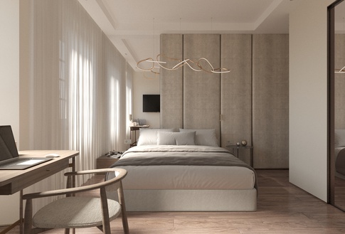 Camera da Letto in stile contemporaneo di 22 di OZ Interiors Camera da Letto in stile contemporaneo di 22 di OZ Interiors