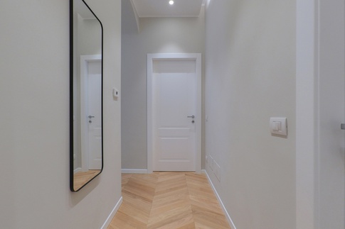 Corridoio in stile glamour di 8 di Desearq studio - architettura e interior design