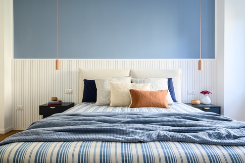 Camera da Letto in stile contemporaneo di 20 di srv.architetti
