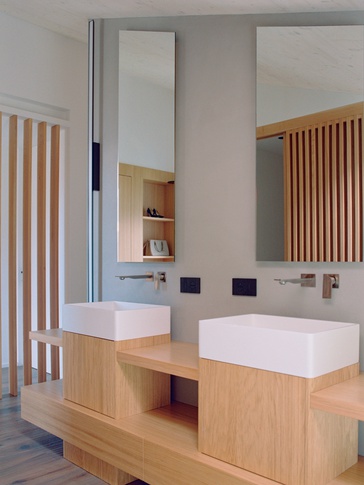 Bagno in stile nordico di 22 di Moroni Architettura 2.0