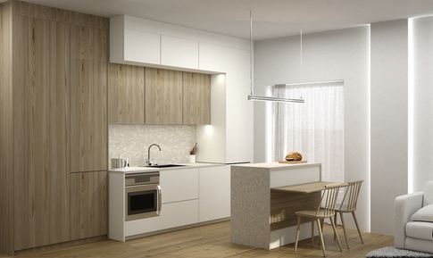 Open Space in stile naturale di 20 di Silvia Elli interiors