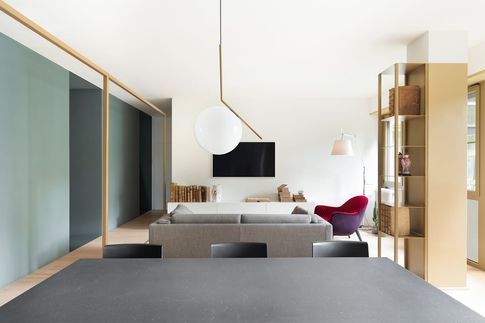 Open Space in stile minimal di 60 di MGK | Mohamed Keilani Studio