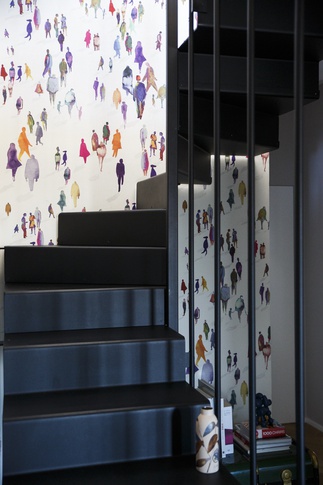 Scale in stile contemporaneo di 10 di Valentina Varricchio Architetto Scale in stile contemporaneo di 10 di Valentina Varricchio Architetto