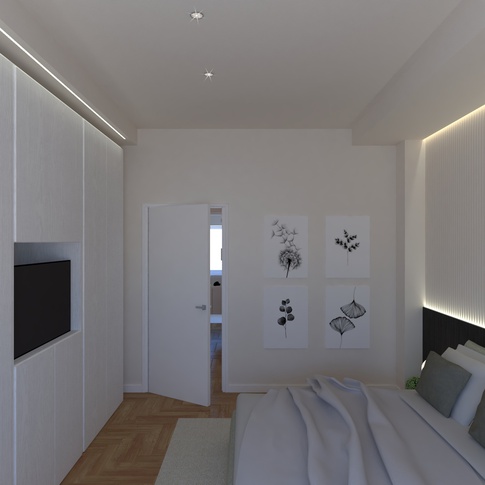 Camera da Letto in stile contemporaneo di 20 di SG Architetti