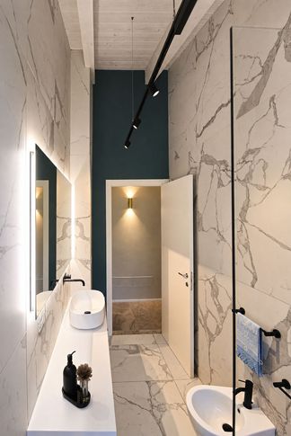 Bagno in stile moderno di 6 di MICHELE VOLPI STUDIO INTERIOR DESIGN Bagno in stile moderno di 6 di MICHELE VOLPI STUDIO INTERIOR DESIGN