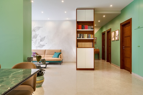 Soggiorno in stile contemporaneo di 30 di Re-Built Studio