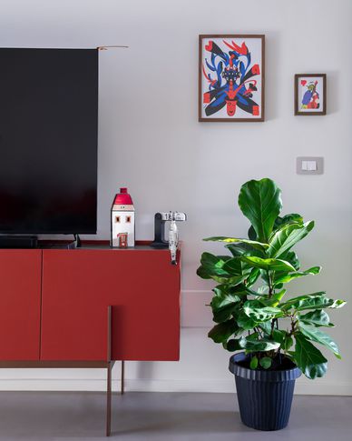 Open Space in stile contemporaneo di 35 di Studio Carlone