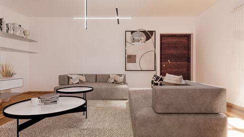 Soggiorno in stile classico di 37 di Studio LABventinove