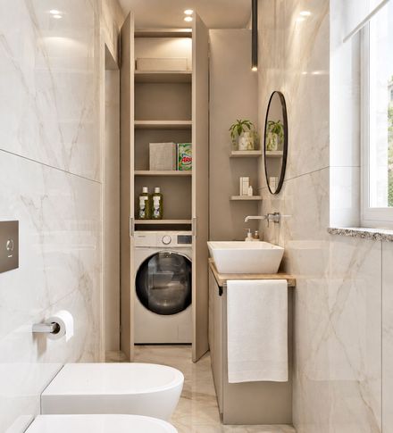 Bagno di Servizio in stile moderno di 4 di Arcangelo Primato