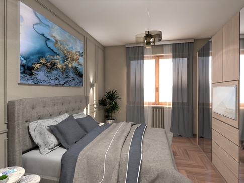 Camera da Letto in stile contemporaneo di 17 di Francesca Boglio Architetto Camera da Letto in stile contemporaneo di 17 di Francesca Boglio Architetto