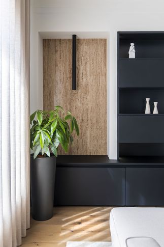 Soggiorno in stile contemporaneo di 42 di Pamela Camposano Ingegnere Architetto