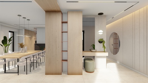 Open Space in stile soft industrial di 80 di MAMA design Open Space in stile soft industrial di 80 di MAMA design
