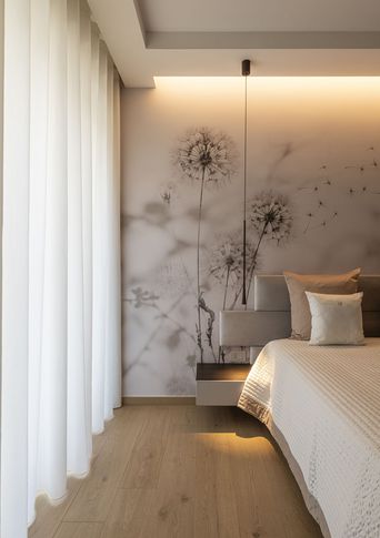 Camera da Letto in stile contemporaneo di 17 di Diletta Villani Architetto