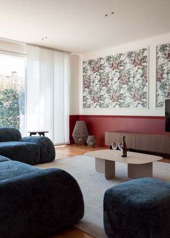 Open Space in stile contemporaneo di 60 di Facta Studio Architetti Milano