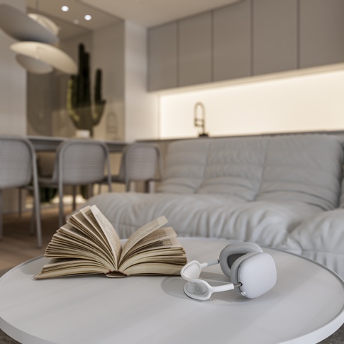 Open Space in stile minimal di 37 di 1507 Interior studio