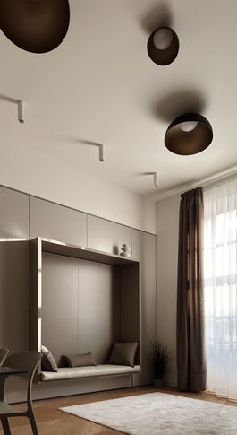 Open Space in stile contemporaneo di 32 di kkarchitecture