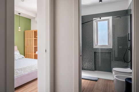 Camera da Letto in stile scandinavo di 14 di Marila Fasulo Architetto Camera da Letto in stile scandinavo di 14 di Marila Fasulo Architetto