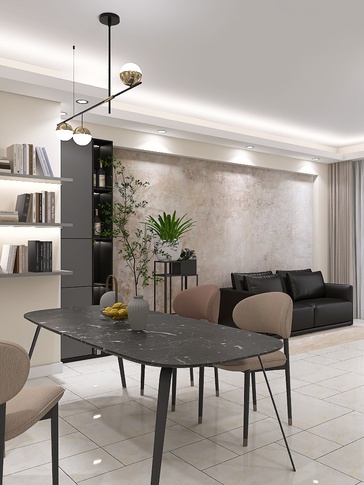 Sala da Pranzo in stile contemporaneo di 40 di Wephouse