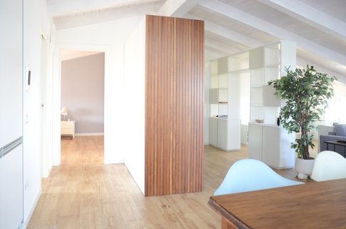 Open Space in stile contemporaneo di 40 di Fiorenzo D'Onofrio Architetto Open Space in stile contemporaneo di 40 di Fiorenzo D'Onofrio Architetto