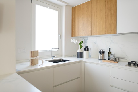 Open Space in stile contemporaneo di 43 di JESSICA PIGNATTA ARCHITETTO