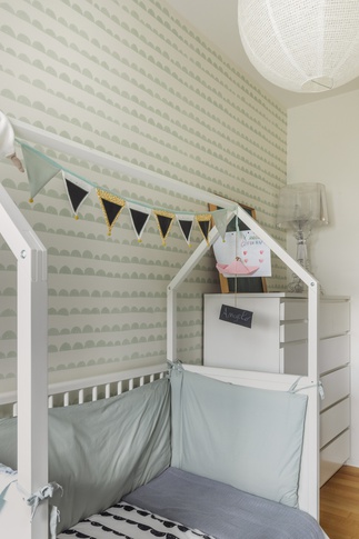 Cameretta Bambini in stile moderno di 9 di Chantal Forzatti architetto