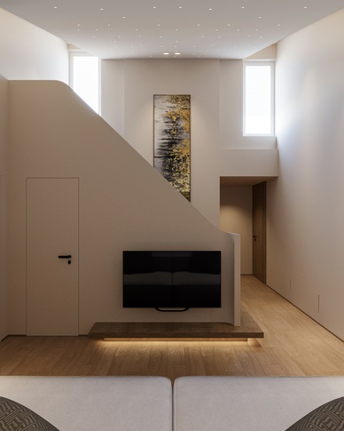 Home Theatre in stile moderno di 19 di doppiozero interior