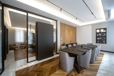 Open Space in stile contemporaneo di 350 di Z5AI